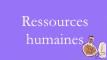 Formation H�tellerie Restauration Ressources humaines